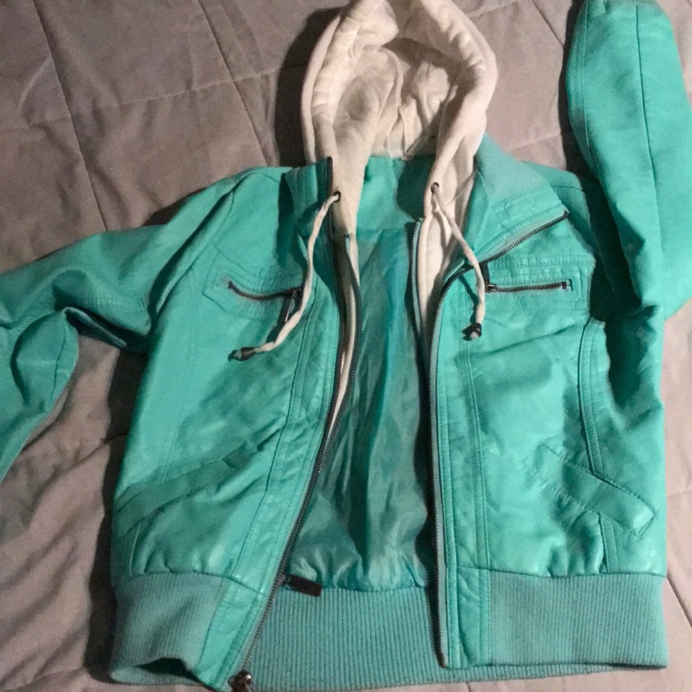 Turquoise jacket